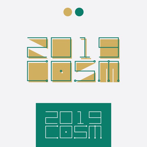 A High Concept Logo for COSM, a New Premier Technology Conference