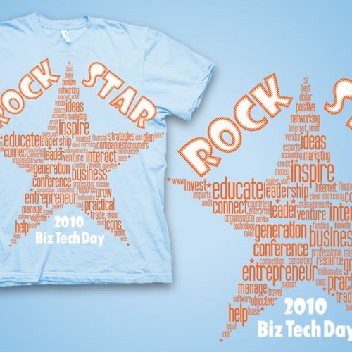 Design di Give us your best creative design! BizTechDay T-shirt contest di CountryG