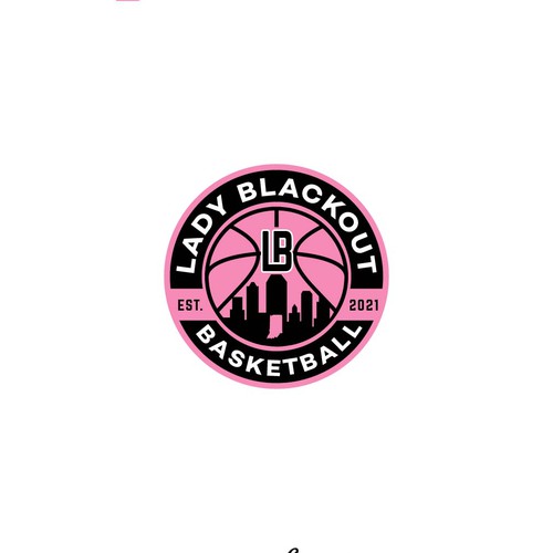 Design Creative Girls Youth Basketball Team Logo por bondeng17