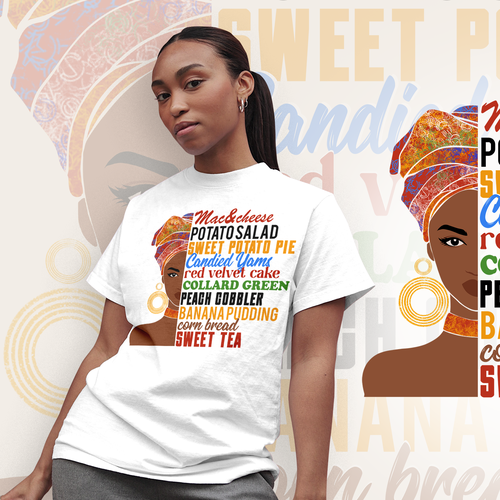 Soul Food/Foodie Themed T-Shirt Designs Design von MaryRay