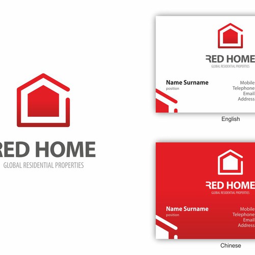 Diseño de logo for Red Home de dandor