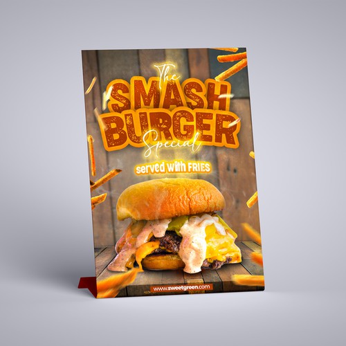 Smash Burger Marketing Materials Design by Amico Moch