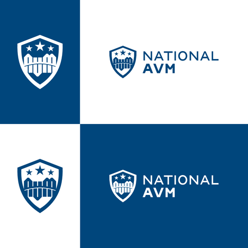 Logo National AVM Design by disainbox