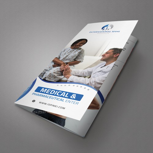 Design a innovative spine surgery practice trifold brochure Design by idea@Dotcom