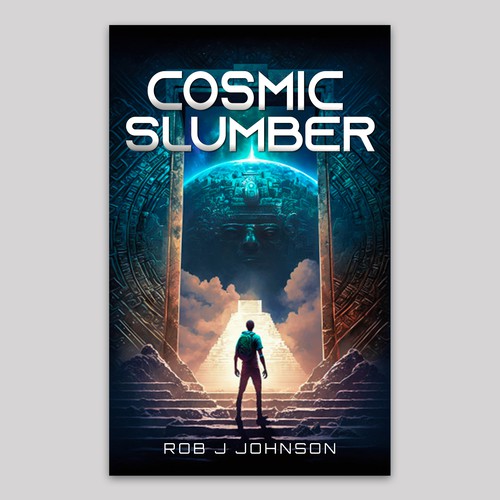 Cover design for Scifi book "Cosmic Slumber" Design réalisé par ydesignz