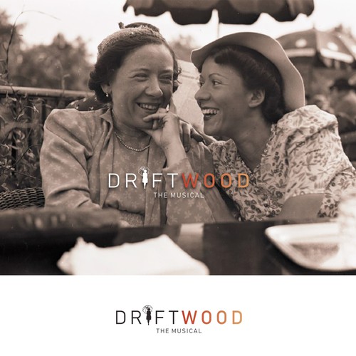 Design the Title Treatment/Hero Image  for new Musical DRIFTWOOD Diseño de IweRamadhan