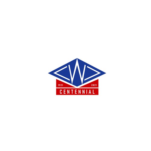 Centennial Anniversary Logo-ontwerp door NABEEL™