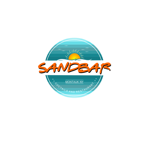 SANDBAR- CHIC Logo for Beachside Bar and Restaurant Design von finzano setyawan