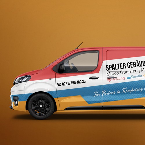 Car, truck or van wrap contest entry by corpNL