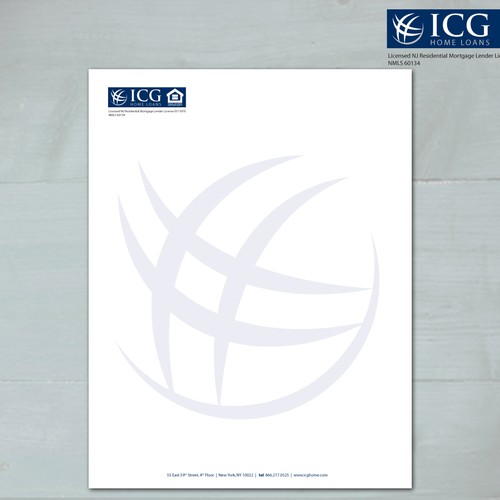 New stationery wanted for ICG Home Loans デザイン by Tcmenk