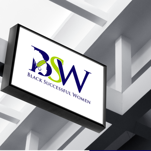 Upscale logo for the successful Black woman who wants to level up personally and professionally Design by deCEE