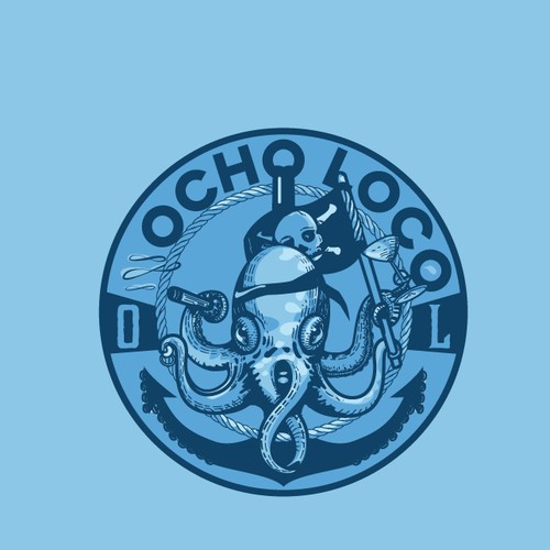 Ocho loco Design by C1k