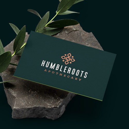 Design a plant-based, health and wellness logo for a new, innovative herbal apothecary. Design by rl X