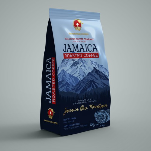 Redesign for a rare, extraordinary coffee Design by Radmilica