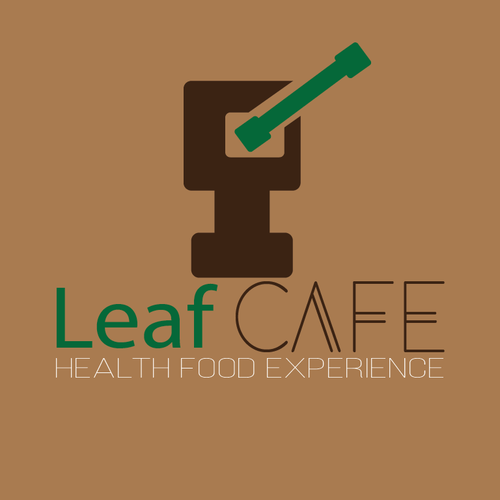 Design Logo: Leaf Cafe por Kawan Andrade