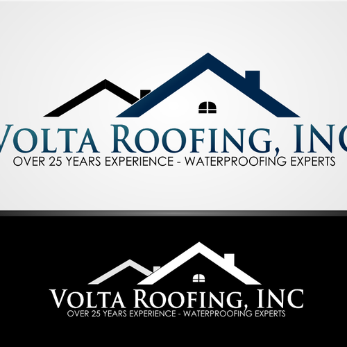 Help Volta Roofing, Inc. with a new logo and business card Logo