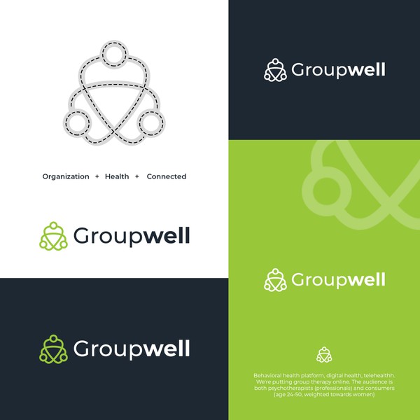 Logo Design Health Platform Group
