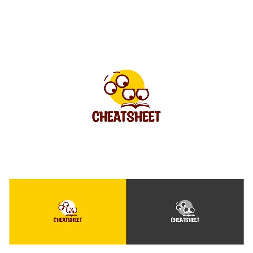 Unique descriptive combo mascot Logo that embodies the action of cheating on a test & shortcuts Design von opiq98