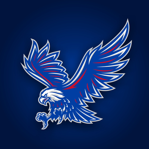 High-Flying Eagle Logo for a High-Performing School District Diseño de VectorCrow87