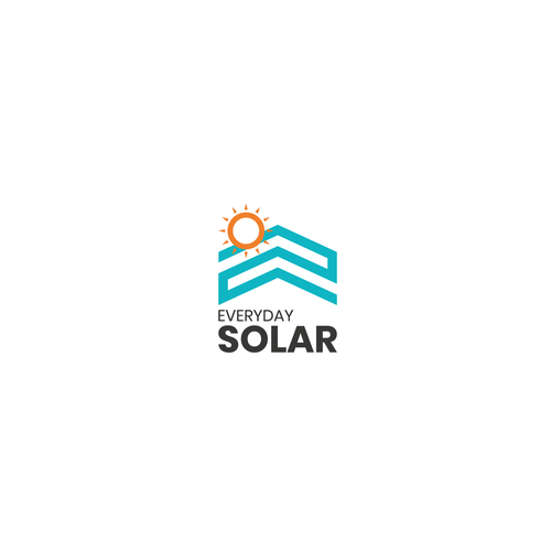 Everyday Solar Logo Design Diseño de gmzbrk