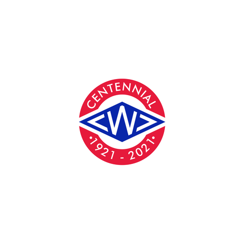 コンペ「Centennial Anniversary Logo」のデザイン by VectorCrow87さん 