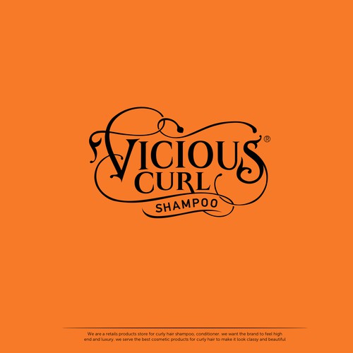 Vicious Curl - the new curly hair care brand - Needs Branding | Logo ...