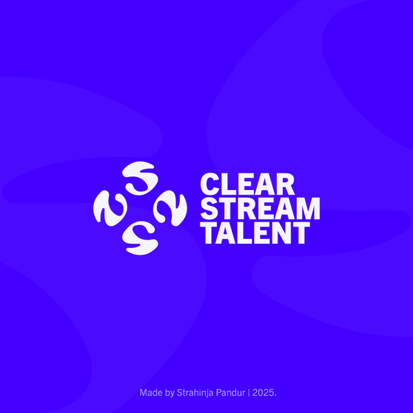 Liquid design for Clear Stream Talent (Connecting people with professional construction companies))