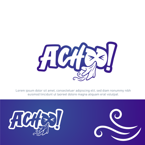 Unleash Your Creativity: Design a Street Art-Inspired Logo for Achoo! Tissues. Design by Dynamic Designs Pk