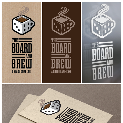 Create a logo for a "board game cafe" Design by Steve Hai