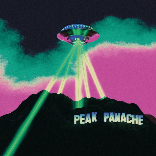 Cover Artwork for an Album about Aliens Design by Dany Dada