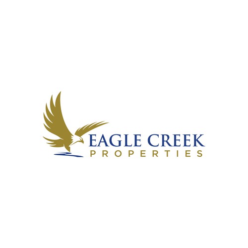 Design "Eagle Creek Properties" logo- Buy Real Estate from owners. Design by @merambArt