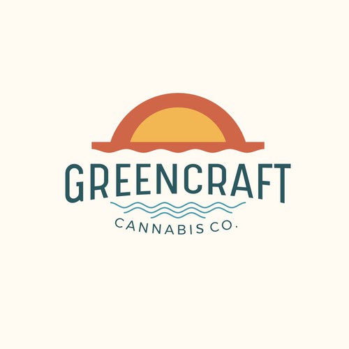 Brand Logo for craft cannabis grow in Michigan. Design by antesofte ✌