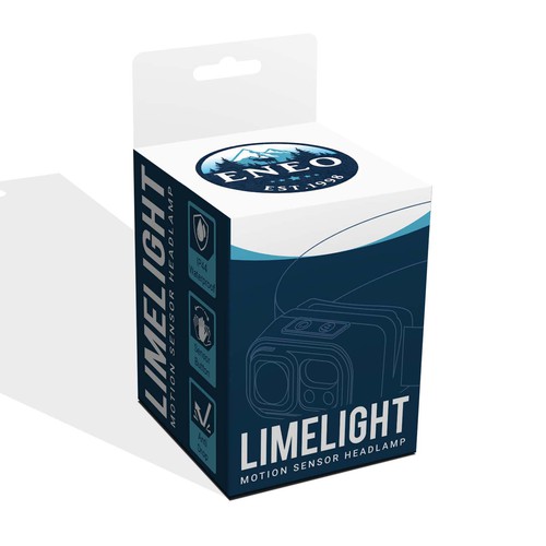 Design the packaging a outdoor headlamp where proceeds are donated to save american wildlife Design by Shisiouk