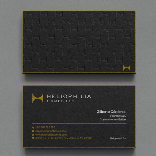 Luxury Custom Home Builder Business Cards needed Design by Xclusive16