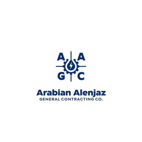 “Modern Industrial Logo for AAGC – Construction & Contracting Company” Design by toothless99