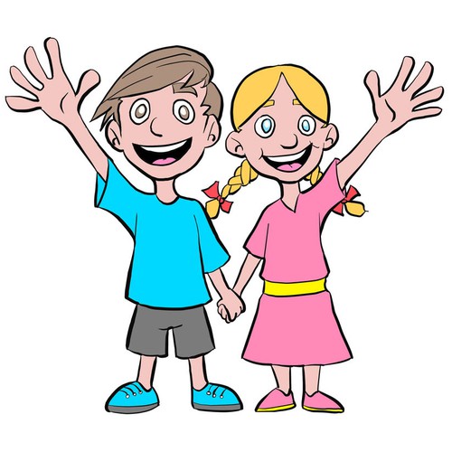 Create twin boy and girl cartoon characters | Character or mascot contest