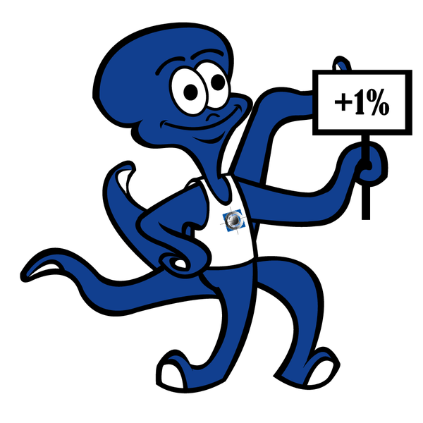 The employee team motivational mascot