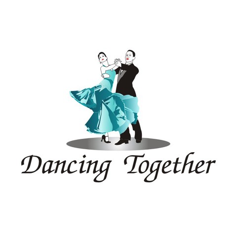 Dancing couple logo for a Ballroom dance studio | Logo design contest