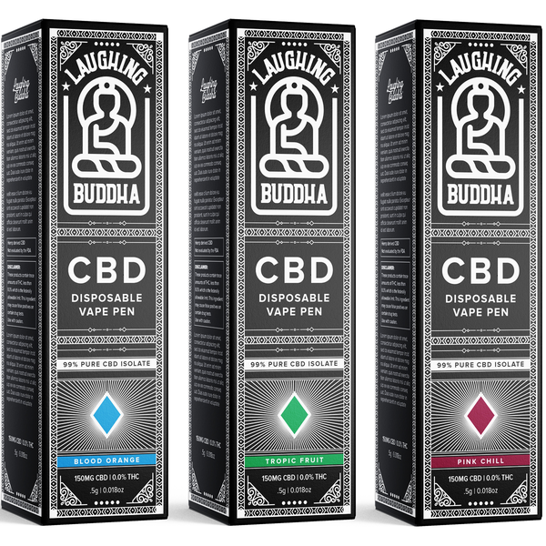 Laughing Buddha Vape Pen Packaging Design