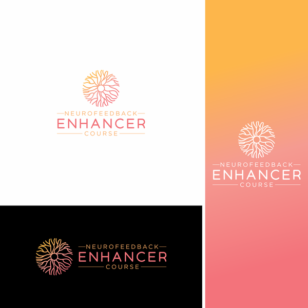 Design by Тijana M. titled "Logo design for Neurofeedback Enhancer Course"