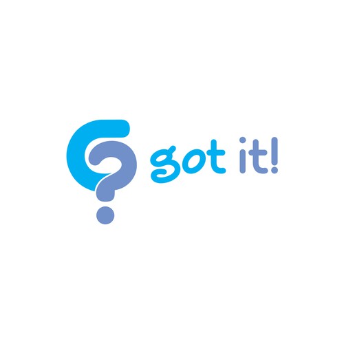 Logo design for "got it!", a top 10 app in App Store! Design by beraudsign