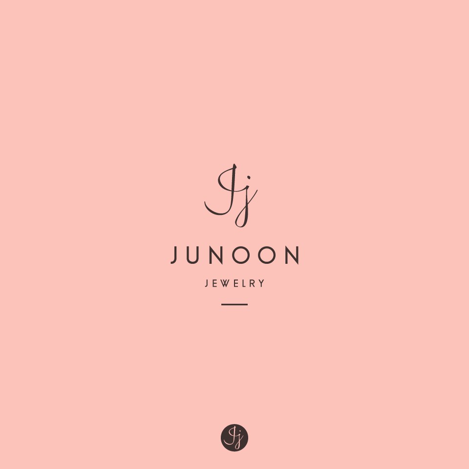 Letter j fonts logo with the title 'Junoon'