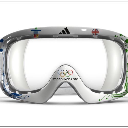 Design adidas goggles for Winter Olympics Design by goncalvestomas