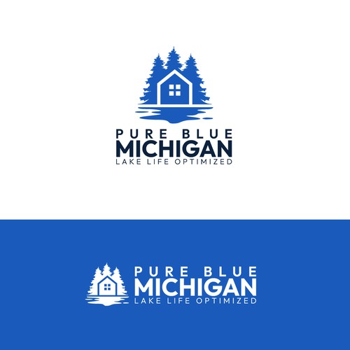 Pure Blue Michigan Design by DOCE Creative Studio