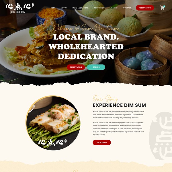 Chinese Restaurant Website