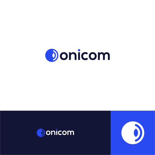Create a modern, elegant, and professional logo for Onicom Design by zumiko