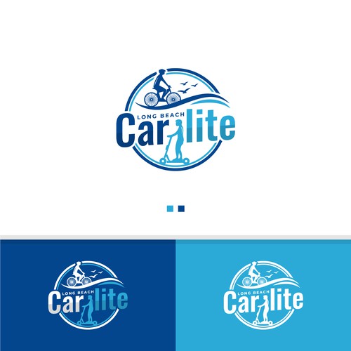 Logo for Car-Lite Long Beach (California -- USA) Design by StudioJack