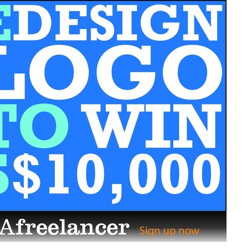 Logo / Graphic to promote US$10,000 Logo Design Competition Design by JackHobbs