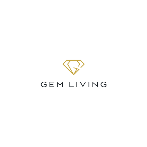 Geometrical, minimalist, modern brand design for Gem Living Design by vulv