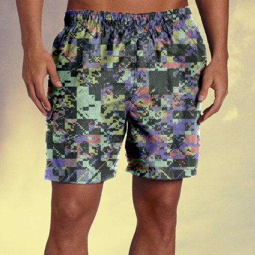 Men's Athletic Shorts Designs/Patterns Design by Gagilend